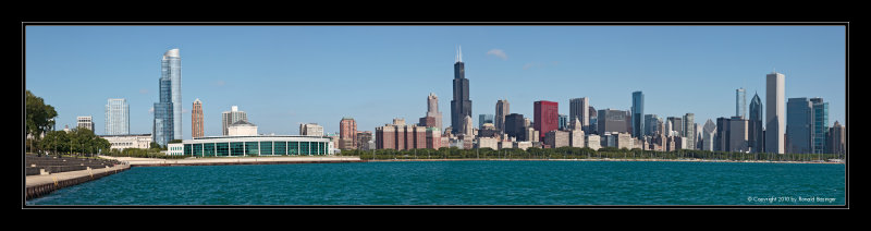 Chicago Skyline from the Adler