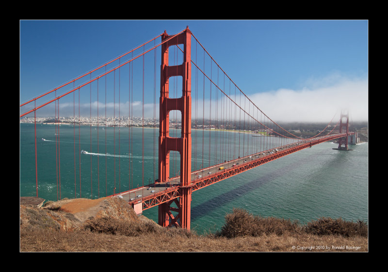 Golden Gate from Hawk Hill