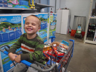 Adrian in Walmart