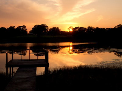 Landscape Scenery at Nearby Overton Pond