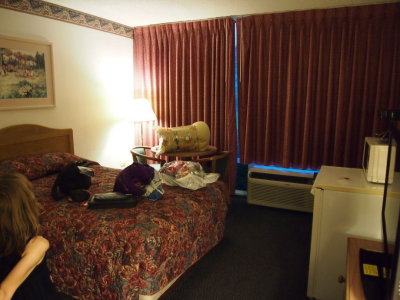 Our Hotel Room, Shreveport LA, September 28th