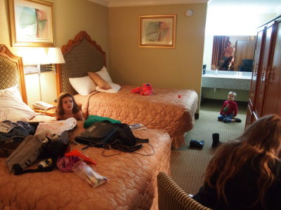 Hotel We Stayed at in Conroe, Oct 5th