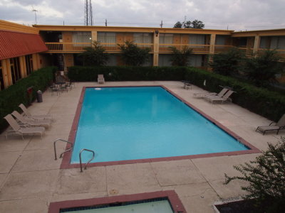 Pool Area at Hotel in Conroe TX, Oct 6th