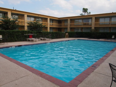 Pool Area at Hotel in Conroe TX, Oct 6th