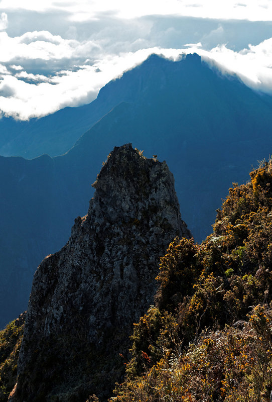 Paysage des Andes ? Non, de lle de la Runion !