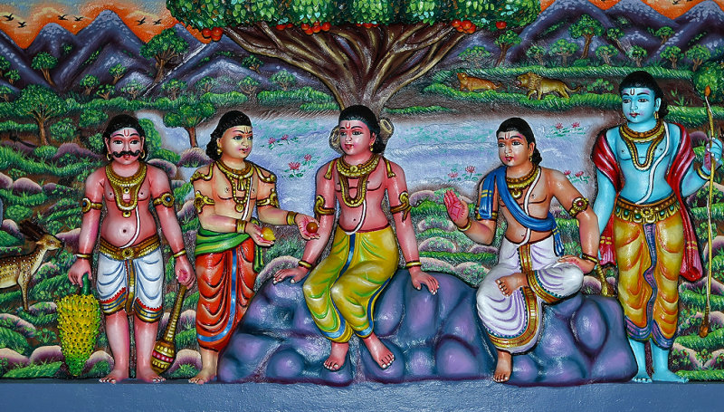 Temple en Inde ? Non, le de la Runion !