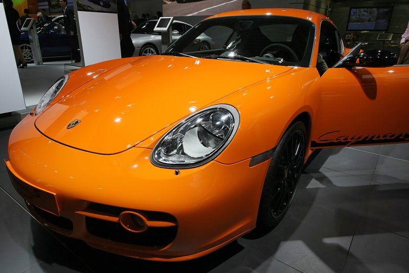 Mondial de lAutomobile 2008 - Sur le stand Porsche
