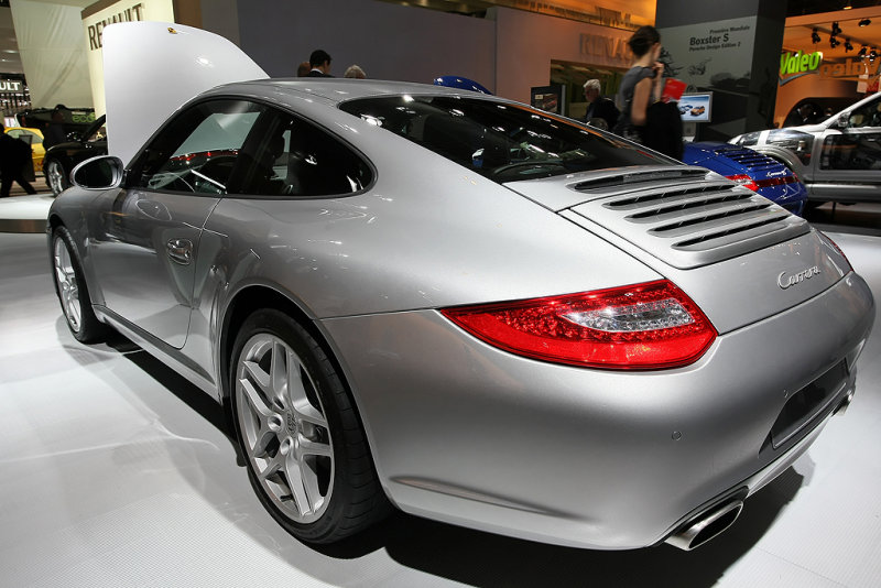Mondial de lAutomobile 2008 - Sur le stand Porsche