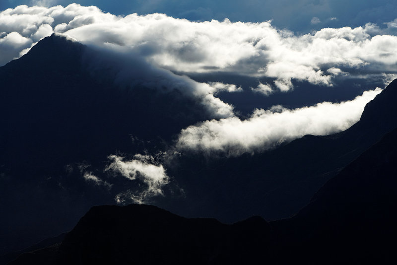 Le cirque de Mafate depuis le point de vue du Mado