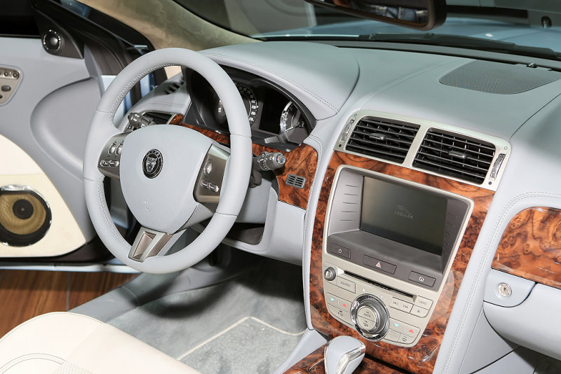 Mondial de lAutomobile 2008 - Sur le stand Jaguar