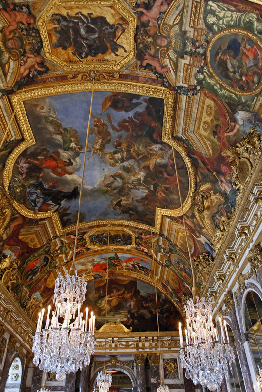 Le Parcours du Roi, visite du chteau de Versailles en fin de journe