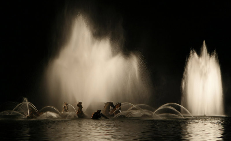 Les Grandes Eaux Nocturnes du chteau de Versailles