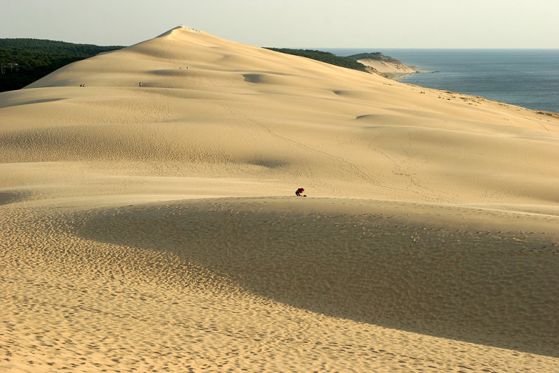 Dcouverte de la dune du Pyla situe  lembouchure du Bassin dArcachon