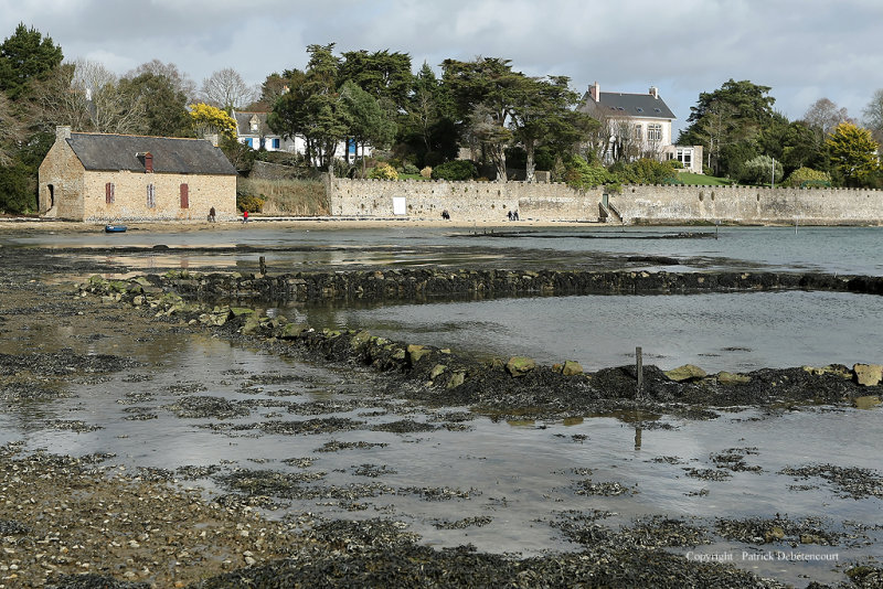 Le chemin ctier entre Conleau et la pointe d'Arradon par Rogudas