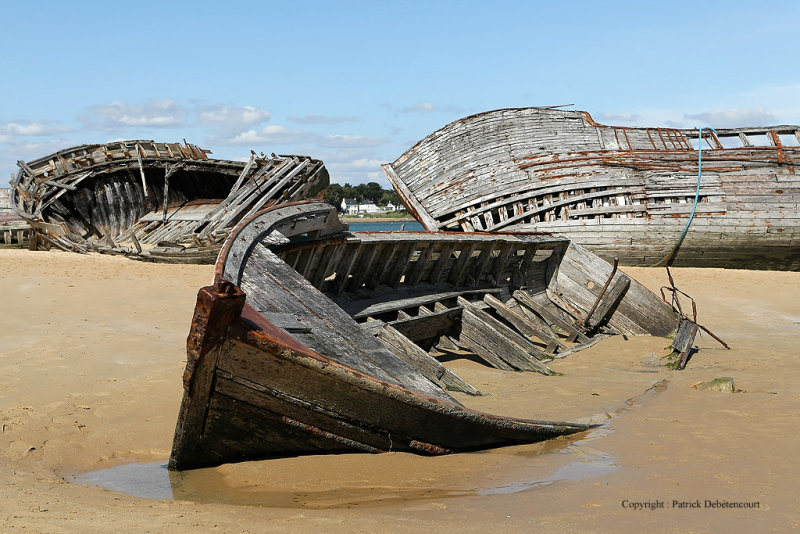 Cimetière de bateaux de la rivière d'Etel - MK3_0854 DxO Pbase.jpg ...