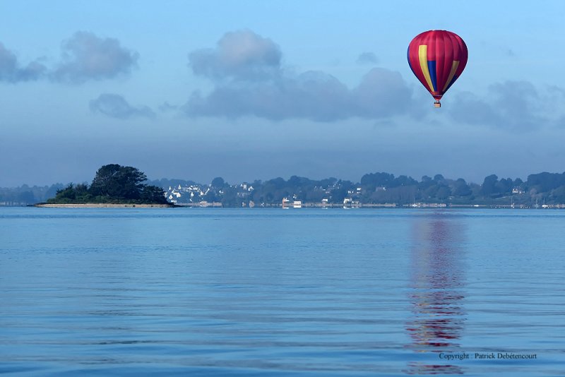 Balade en Zodiac sur le golfe du Morbihan avec mon ami Yvon
