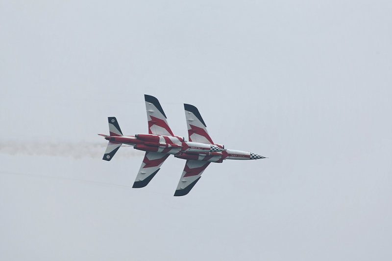 Meeting arien de la Fert Alais 2008 - 2 alphajets de la patrouille ASAS de Portugal