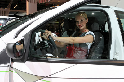 Mondial de l'Automobile 2008 - Sur le stand de Citron