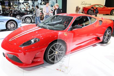 Mondial de l'Automobile 2008 - Sur le stand Ferrari