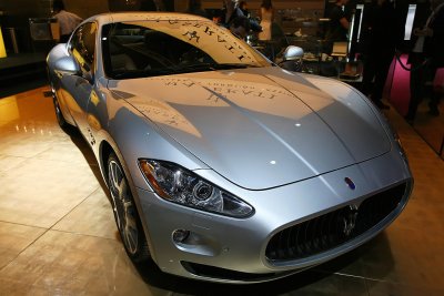 Mondial de l'Automobile 2008 - Sur le stand Maserati