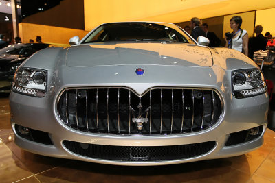 Mondial de l'Automobile 2008 - Sur le stand Maserati