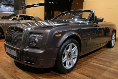 Mondial de l'Automobile 2008 - Sur le stand Rolls Royce