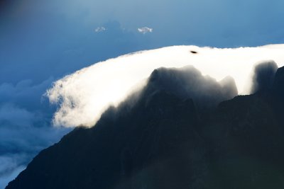 Le cirque de Mafate depuis le point de vue du Mado