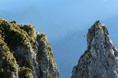 Le cirque de Mafate depuis le point de vue du Mado