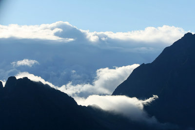 Le cirque de Mafate depuis le point de vue du Mado