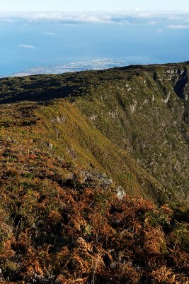 Le cirque de Mafate depuis le point de vue du Mado