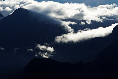 Le cirque de Mafate depuis le point de vue du Mado