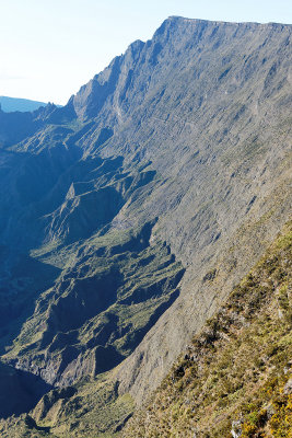 Le cirque de Mafate depuis le point de vue du Mado