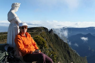 Le cirque de Mafate depuis le point de vue du Mado