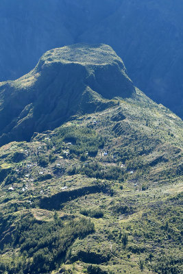 Le cirque de Mafate depuis le point de vue du Mado