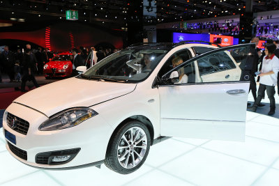 Mondial de l'Automobile 2008 - Sur le stand Fiat