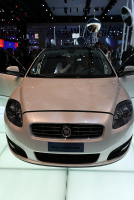 Mondial de l'Automobile 2008 - Sur le stand Fiat