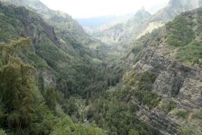 Dans le cirque de Cilaos