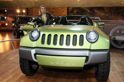 Mondial de l'Automobile 2008 - Sur le stand Jeep