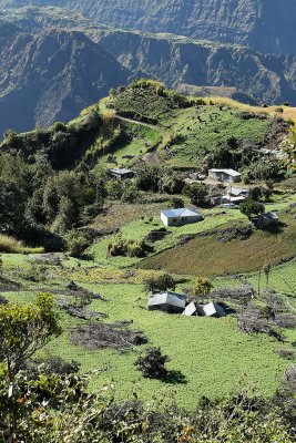 Dans le cirque de Cilaos