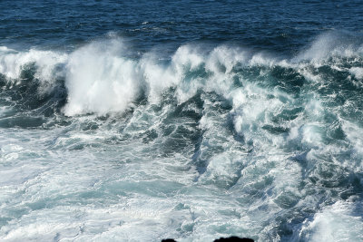 Forte houle au Cap Mchant (le 3 septembre 2008)