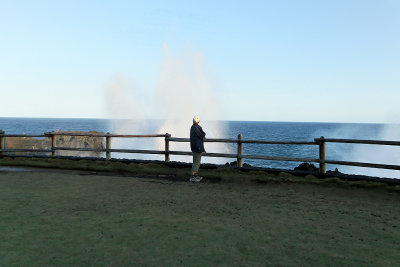 Forte houle au Cap Mchant (le 3 septembre 2008)
