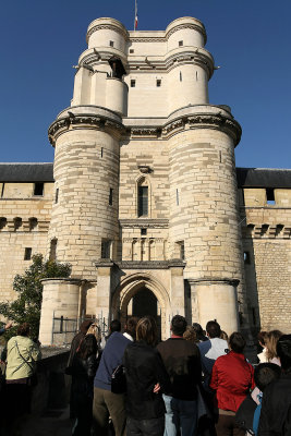 Visite du donjon du chteau de Vincennes