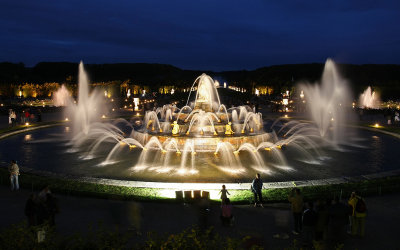 Les Grandes Eaux Nocturnes du chteau de Versailles