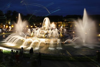 Les Grandes Eaux Nocturnes du chteau de Versailles