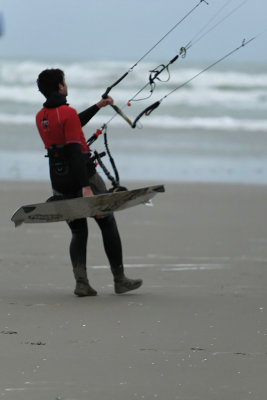 Sur la plage de Berck le week-end des 6 heures de Berck 2008