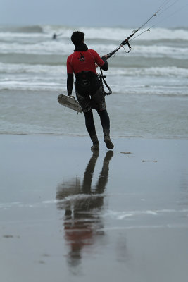 Sur la plage de Berck le week-end des 6 heures de Berck 2008