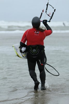 Sur la plage de Berck le week-end des 6 heures de Berck 2008