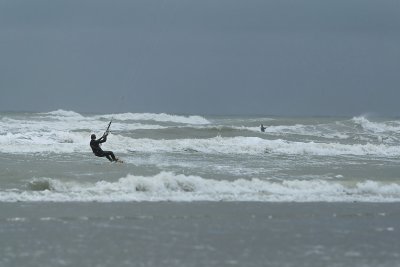 Sur la plage de Berck le week-end des 6 heures de Berck 2008