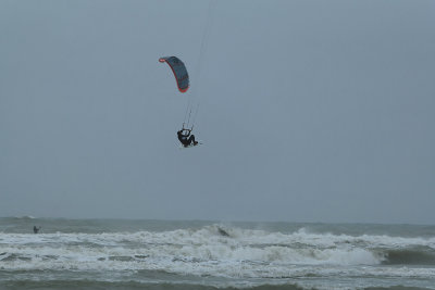 Sur la plage de Berck le week-end des 6 heures de Berck 2008