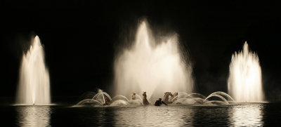 Les Grandes Eaux Nocturnes du chteau de Versailles